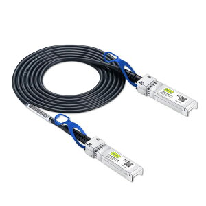 10Gtek 25G SFP28 SFP + DAC�P�[�u�� 25GBASE-CR SFP28 to SFP28 �p�b�V�u ���ڐڑ����� Twinax�P�[�u�� Cisco SFP-H25GB-CU3M�݊� 3m
