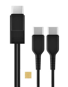 Sound Wave 2in1 IX IX  ϊ 20cm [d Type C IX USB[C IX IX Xvb^[ P[u F 1{ Type C  Type C 2 ɕϊ X}z ^ubg  @ 2䓯ɏ[d TypeC YP[u 