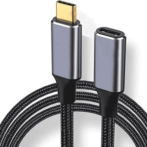 USB Type C P[u USB 3.1 Gen2(10Gbps) 100W PD}[d usb-c ^Cvc R[h 4K/60HZrfI` ϋviC҂ MacBookAPadASurfaceASwitchAXperiaAGalaxyAPixel^Cvc@Ή (1.5m)