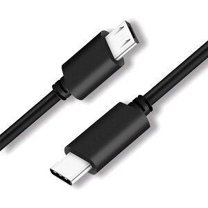 Type C Micro USB ϊ P[u USB C to Micro USB ϊ P[u 2.4A[d/480Mbpsf[^]P[u 1m ubN ݊MacBook iPhone 15 Xiaomi Samsung AndroidX}[gtH Type CX}[gtHȂ