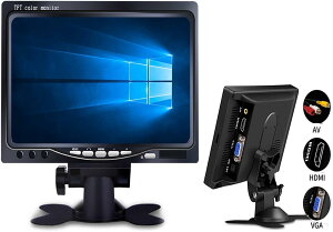 METIS j^[ 7C` fBXvC VGA/AV/HDMIP[ut Xs[J[ Raspberry PiΉ 1080pt HDMI VGA AV|[g PC/DVD/er/Ďj^[/ԍڃj^[Ή