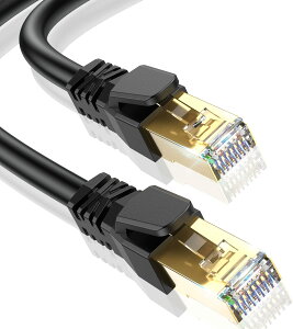 CAT8 LANP[u JeS[8P[u 3M, 40GBASE-T 2000MHz SFTP CAT8 RJ45 26AWG bLRlN^ f [^[ ADSL  Llan[Ԃ wi-fiP[u PC bvgbv v^[