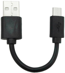 I[fBIt@ microUSBP[u [dp USB-A tomicroUSB Z P[u̒(5cm) ubN