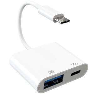 TOMPOLy2024V`bvzType-C USB ϊA_v^ 2in1 ^Cvc USB JA_v^ OTGϊP[u ` o f[^/ʐ^/rfI/t@C] }[d ݒEsv UfBXN/}EX