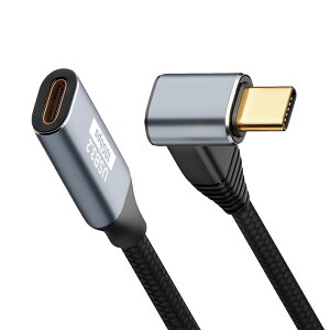 USB-C & USB-C P[u L 1M Type-c  USB3.1 Gen2(10Gbps) 100W PD}[d f[^] ϋviC ^Cvc R[h Type-c@Ή