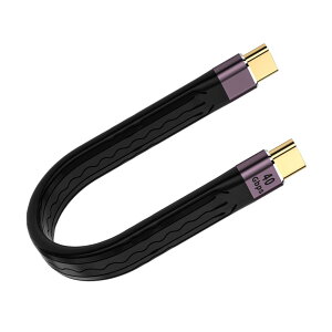 USB Type CtoCP[uUSB 4.0 40 Gbpsf[^]APD100 W/5 A}[dA8 KfóFUSB-C to USB-CP[u13.8 cmΉSam sung Galaxy S 8/iPad/X}[gtH/MacbookPro/MacbookAir/MacbookȂ