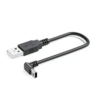 KKM-uV[yJCTs\zUSB 2.0 ~jP[u USB(A)IX-USB(miniB)IX L^ ㉺E90°ϊP[u bLt 480Mbps̃f[^][h (1.0mL)