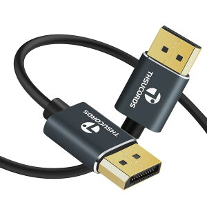 Thsucords tLVu^8K 4K fBXvC|[gP[u 5M F؍ς݃EgX DisplayPort 1.4 R[h 8K@60HzΉ 4K@120Hz 32.4Gbps Q[~Om[gp\R er PC Rs[^[j^