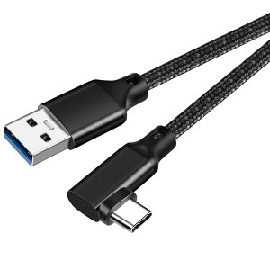 USB-C & USB-A 3.1(Gen2) P[u L 1m (10Gbpsf[^]) LpoieJun PD/QC 60W [d USB A to USB CP[u X}[gtH/^ubg/Q[@̃^Cvc@ɑΉ (ubN)