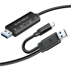 ELECABLE USBf[^]P[u PCPCւ̊ȒPN f[^]ƋL L[{[h}EX MacWindowsɑΉ (2m)