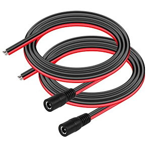 CERRXIAN DC5521dsOe[P[u 14AWG 5.5 mm x 2.1 mm DCI[vdR[h CCTV̊ĎJ LED̊H[ DCd̏CP[u 2 1M (5521X)