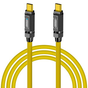 Poyiccot USB Type C [d P[u140WAPD3.1 }USB C[dP[uA20Gbps USB P[u Type-C }[d ϋv8K/60Hzfo USB C to USB CP[uGalaxy S20 S10+ S9 USB-C@Ή, 2m