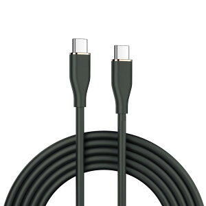 USB Type C P[u (2m, ubN) _炩VR SLEIJAOOEy60W PD}[dz ܂Ȃ fh~ ^CvC & ^CvC(Type-C)P[uX}[gtHE^ubgEQ[@Type-C @Ή