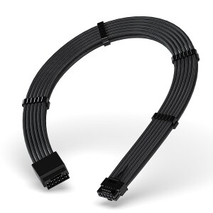 EZDIY-FAB dp PSUP[u X[uP[uA16 s (12+4) 12VHPWR PCIe 5.0 RlN^ARTX 3090Ti 4080 4090 pA16AWG 30CM P[u R[t - 