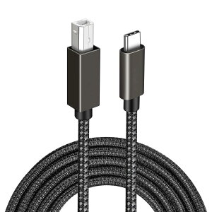 USB Type Cv^[ P[u 3m LpoieJun USB 2.0 Type C to USB 2.0 BIX v^[P[uUSB C to Bv^P[u XLi[P[uv^[P[u to USB C MIDIP[u ϋv iC