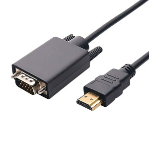 MagZen HDMI to VGA ϊP[u 1.8m A_v^ D-SUB 15s HDMIVGA ϊ vWFN^[ PC