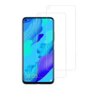 �y2���Z�b�g�zFor Huawei Nova 5T �p �K���X�t�B���� �����K���X ���Ɏq�� FOR Nova 5T �t�B���� �d�x9H ��U�h�~ �w��h�~ �����z�� �C�A�h�~ �t���ی�t�B����