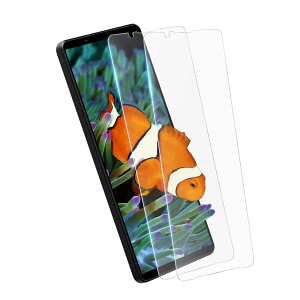 AMWU Xperia 5 V �K���X�t�B���� SO-53D SOG12 �t�B���� �y2���Z�b�g�z �S�ʋz�� �G�N�X�y���A 5 V ���� �t�� 9H �ی� �K���X �������� 5V ��ʃt�B���� �y�����Ȃ�/�\��t���ȒP/�����ߗ�/�C�A�[���z