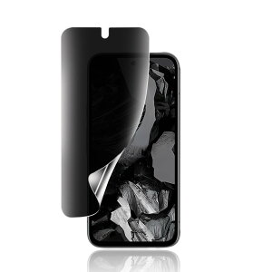 【ガイド枠付き・簡単な貼り付け方】Google Pixel 8A 用 覗き見防止フィルム 柔らかいTPU素材 指紋認証対応 剥がしにくい 気泡ゼロ 傷修復 Pixel 8 A 用 保護フィルム 全面 保護 3D曲面 湾曲まで覆