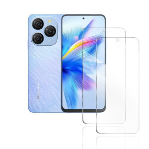 �y2���Z�b�g�zFor Blackview Shark 9/OSCAL Tiger13 5G �t�B���� �����K���X YILLIONS �ی�t�B���� Blackview Shark 9/OSCAL Tiger13 5G �K���X�t�B���� ���{���Ɏq�f�ސ� �d�x9H ��U�h�~ �X�N���b�`�h�~ �������� B