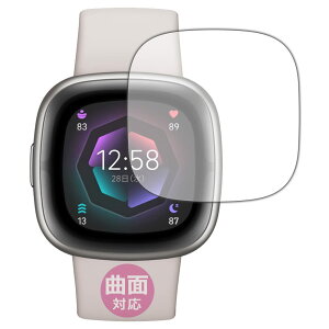 PDAH[ Fitbit Sense 2Ή Flexible Shield[] ی tB ȖʑΉ {