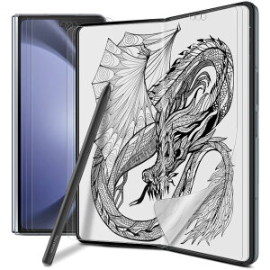 y6Zbgz DIACUBE Galaxy Z Fold 5 p tp y[p[tB[eNX`tB 3+tgʗp wh~یtB 3, [wh~][A`OA][ȉ񕜋@\][P[