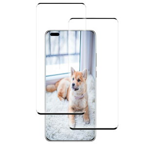 2�� For HUAWEI P40 Pro 5G �t�B���� �K���X�t�B���� For HUAWEI P40 Pro 5G �p�K���X�t�B���� �S�ʕی�t�B���� [3D Touch] �T�[�t�F�X�ی�t�B���� �w�䃍�b�N�����@�\ �d�x9H ��U�h�~ ������ �h�w�� For HU