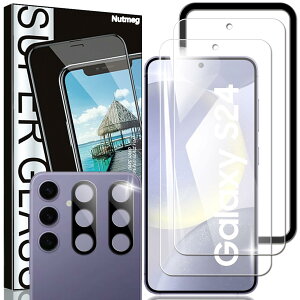NutmegyKChgt 2{2zwFؑΉ Galaxy S24 p KXtB 2 + Galaxy S24 p JtB 2y{ɎqfސzGalaxy S24 5G SC-51E SCG25 p tB MNV[S24 p