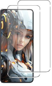 (2������)For Cubot Max 5 �ی�t�B���� �����K���X�t�B���� �yHNWEIWEI�z �t���ی�t�B���� ����0.3mm 2.5D �d�x9H �S�ʕی� �ώw�� ������ �����ߗ� ���{���Ɏq�f�ލ̗p ��U�h�~���� Cubot Max 5 �ی�t