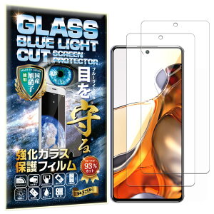 2�� RISE �K���X�t�B���� �t�B���� �u���[���C�g�J�b�g 93% Xiaomi 11T/11T Pro �p �ی�t�B���� ���� �K���X ���ߗ�99% ������ ���{�� ���Ɏq �d�x9H 2.5D���E���h�G�b�W �����z�� �C�A�[�� ��U�h�~