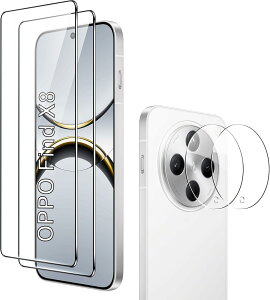 i2024Vojy2+2ZbgzFor OPPO Find X8 tB 3DJ[utB (2) + YیtB (2) KXtB yHNWEIWEIz tیtB 0.3mm 2.5D dx9H Sʕی ώw