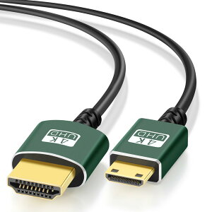 Thsucords ׏_炩 & ^ ~j HDMI to HDMI P[u 1M. EgX & tLVu Mini HDMI P[u 3D/4K@60Hz/18gbps/2160P/1080P Kis