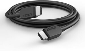 Anker HDMI P[u (8K) 1.8m HDMI 2.1 8K(60Hz) 4K(120Hz) 48Gbps DynamicHDR PS5 Xbox Series X/S Ή A