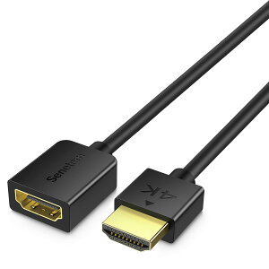Senetem HDMI  P[u 1m HDMI2.0 (HDMI IX-X)nCXs[h a4.8mmCFire TV StickAHDTVAPCAPS4/PS3ȂǑΉ (1m)