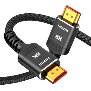 Snowkids 8K HDMI P[u 2M [PS4/PS5Ή] HDMI 2.1 Ki 8K@60Hz 4K@120Hz/144Hz HDMI P[u2.1  UHD 48Gbps eARC DynamicHDR 3DC[Tlbg hdmi2.1ȉƌ݊ (O[, 2M)