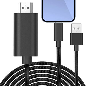 Chayoo Phone HDMIϊP[u 2M AVA_v^ y2-in-1 [dȂĐz Phone/Pad̉ʂerɉf 1080P ݒsv ނ ʃ~[O AV/TV y/d/ItBX/z[