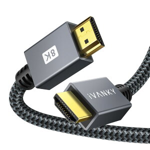 HDMI P[u2.1y1M/8K60HzziVANKY 8K HDMI2.1Ki PS5/PS4/3,Xbox, Nintendo Switch, Apple TV, Fire TVȂǓKp 48Gbps 8K60Hz/4K120Hz/HDR/3D/C[TlbgΉ er nCXs[hv~A