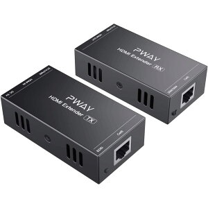 PWAY HDMI GNXe_[ 165FT/50M XX` ΉCat5e/6/7 tHD 1080P T|[g 3D EDID One d LAN ϊ GNXe_[LANP[u PC PS4 Ή P[VQ Ď rfIc Kp