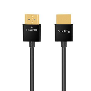 SmallRig HDMI �P�[�u�� �ɍ� �v���r�f�I�p Full HDMI to Full HDMI �P�[�u�� (55cm)-2957B