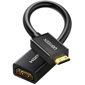UGREEN mini hdmi to hdmi ϊA_v^[ hdmi P[u nCXs[h ~j Mini IXX  p 4K 3D Raspberry Pi Zero W z[rfIJ[ Sony, Nikon D5500, Canon, FujitsuȂǂɑΉ 50cm