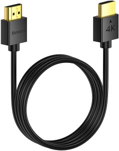Senetem HDMI P[u 2m HDMI2.0Ki X ^ nCXs[h 18Gbps 4K@60Hz/HDR/ARC/3D/C[TlbgΉ er,PS5/4/3,Xbox,Nintendo Switch,Apple TV,Fire TVȂǓKp yʂŏ_炩א