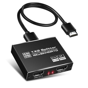 yA~jEzavedio links HDMI z 12o 4K HDMI Xvb^[ 2|[gɑΉ 12o͂̃Xvb^[ 2ʓo 3D 1080p HDMI2.0 HDMIP[u USBdP[ut (4K60Hz