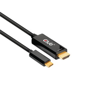 Club 3D HDMI Male IX to USB Type C Male IX ANeBu P[u 4K@60Hz 1.8m (CAC-1334)