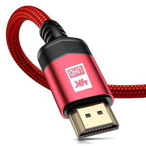 4K HDMI ケーブル 3meter HDMI 2.0規格ハイスピード HDMI Cable 4K 60Hz/2K 144Hz/3840p/2160p UHD 3D HDR /18gbps高速イーサネットARC hdmi ケーブル - 対応 パソコンの画面をテレビに映す Apple TV,PS5/PS4/PS3, PC など適用