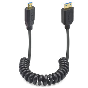 Duttek 8K Micro HDMI to Mini HDMI�R�C���P�[�u�� �ɔ��~�jHDMI�I�X to �}�C�N��HDMI�I�X�P�[�u�� �_�C�i�~�b�NHDR�Ή� HDMI2.1 8K@60Hz�𑜓x 4K Ultra HD�p 1080p