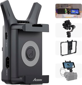 �yAccsoon�����X�g�A�zAccsoon Mini CineView Nano�����r�f�I�`���V�X�e���A���� HDMI 5GHz�r�f�I�g�����X�~�b�^�[�A500�t�B�[�g�͈̔͂�0.06s�̃��C�e���V�[�ARS2/RS3/RS3 Pro/�J�����X�^�r���C�U�[-�A�v��