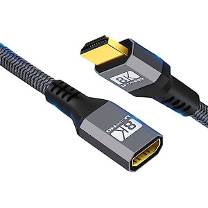 NFHK HDMI 2.1 UHD 8K �����P�[�u�� �I�X-���X �E���g��HD 8K 60hz 4K 120hz �P�[�u�� 48GB �I�[�f�B�I 3D HDMI�R�[�h 150cm
