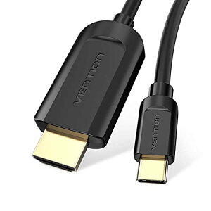 VENTION Type-C HDMIP[u 1.5m 2m HD rfIP[u 4K 30Hz UHD HDMI 1.4 o[VufUC ^CvC C^[tF[X (2m / CGUBH)