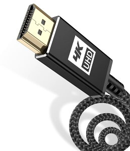 4K HDMI P[u 2mynCXs[h AbvO[hŁz HDMI 2.0KiHDMI Cable 4K 60Hz Ή 3840p/2160p UHD 3D HDR 18Gbps C[Tlbg ARC hdmi P[u - Ή p\R̉ʂerɉf Apple TV,PS5/