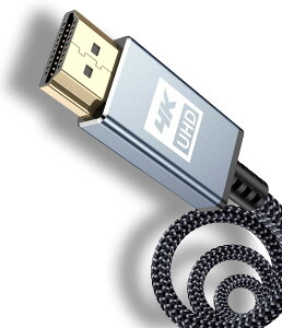 4K HDMI P[u 4.5mynCXs[h AbvO[hŁz HDMI 2.0KiHDMI Cable 4K 60Hz Ή 3840p/2160p UHD 3D HDR 18Gbps C[Tlbg ARC hdmi P[u - Ή p\R̉ʂerɉf Apple TV,PS